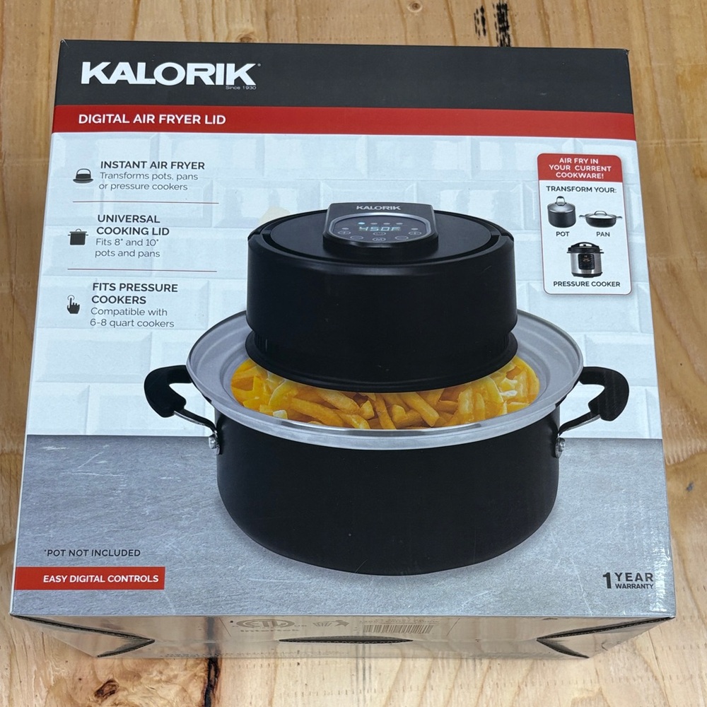 Kalorik Digital Air Fryer Lid